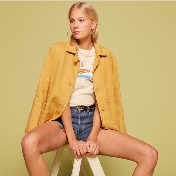 reformation chore jacket